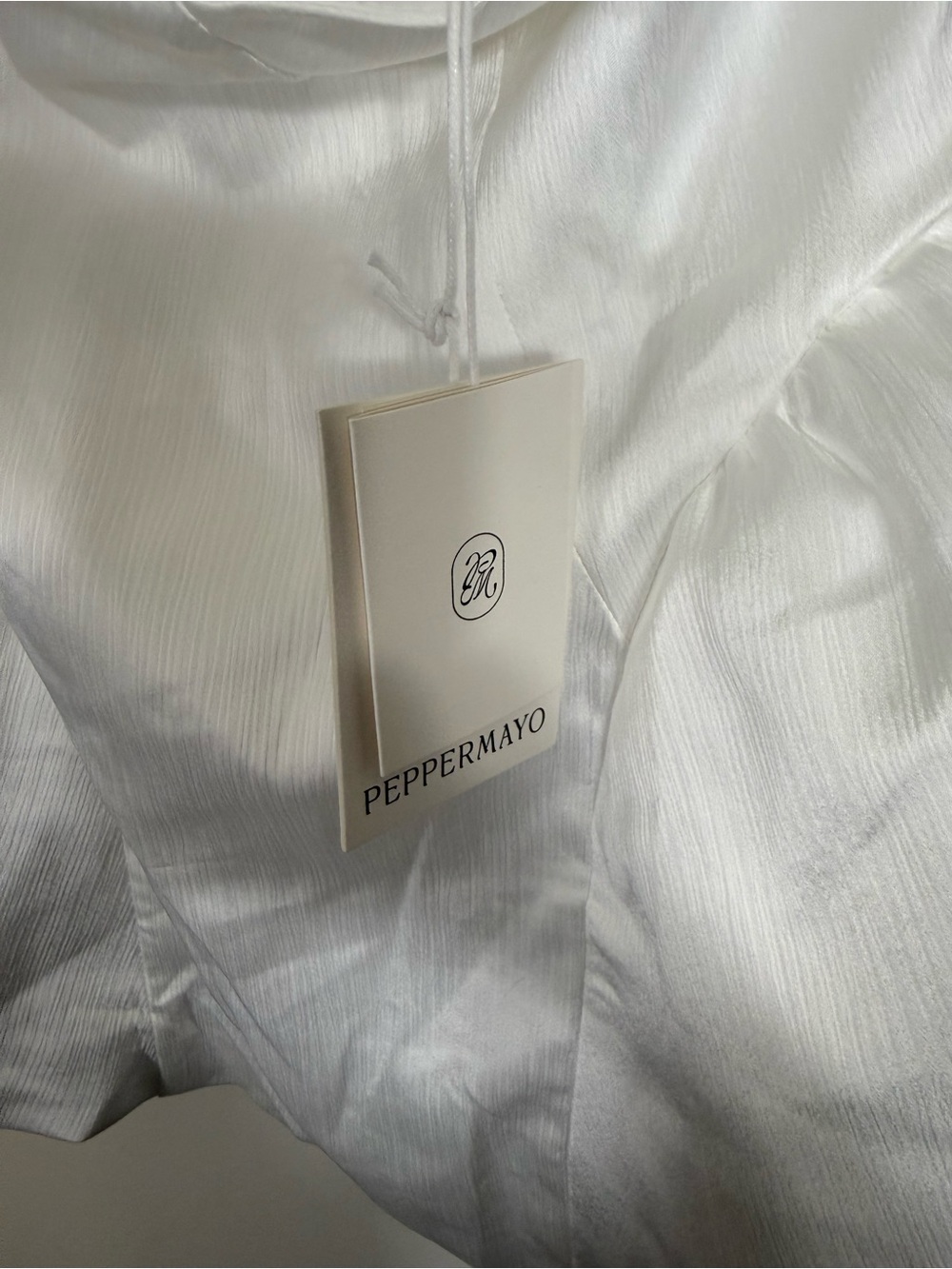 NWT Peppermayo Cavella Mini Dress White Size 8 - Picture 8 of 9